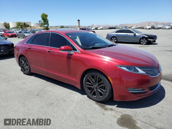 2016 Lincoln MKZ with VIN 3LN6L2GK9GR621263, listed as a Copart auction lot 61507285 with 119,395 mi miles and Salvage title. Bid and sale history available at DreamBid. Image 4.