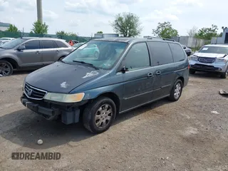 2004 Honda Odyssey EX-RES z VIN 5FNRL18824B138287, wystawiony jako IAAI lot #42245444 z przebiegiem 196 932 mil mil oraz . Historia ofert i sprzedaży dostępna na DreamBid. Obrazek 2.