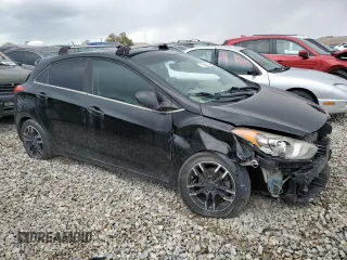 2016 Hyundai Elantra GT with VIN KMHD35LH4GU318578, listed as a Copart auction lot 73292584 with 0 mi miles and Salvage Title. Bid and sale history available at carsss.com. Image 4.