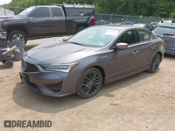 2020 Acura ILX Premium with VIN 19UDE2F81LA006207, listed as a IAAI auction lot 42420093 with 61,127 mi miles and . Bid and sale history available at DreamBid. Image 17.