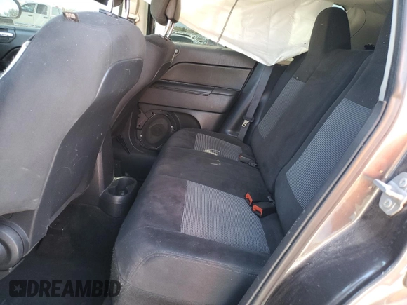 2017 Jeep Compass Sport with VIN 1C4NJCBA2HD123233, listed as a Copart auction lot 49741295 with 143,381 mi miles and Salvage title. Bid and sale history available at DreamBid. Image 10.