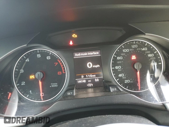 2011 Audi A4 Prestige with VIN WAUMFAFL6BN036365, listed as a Copart auction lot 76115714 with 144,148 mi miles and Clean Title. Bid and sale history available at carsss.com. Image 9.