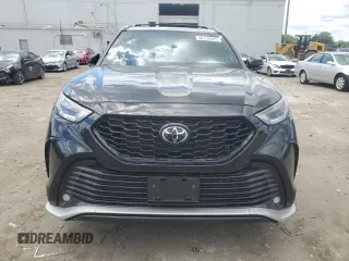 2022 Toyota Highlander XSE with VIN 5TDJZRBH5NS165192, listed as a Copart auction lot 58150465 with 47,138 mi miles and Salvage title. Bid and sale history available at DreamBid. Image 5.
