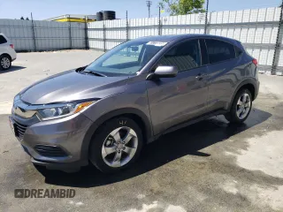 2022 Honda HR-V LX with VIN 3CZRU5H38NM717591, listed as a Copart auction lot 61773035 with 57,623 mi miles and Clean title. Bid and sale history available at DreamBid. Image 1.