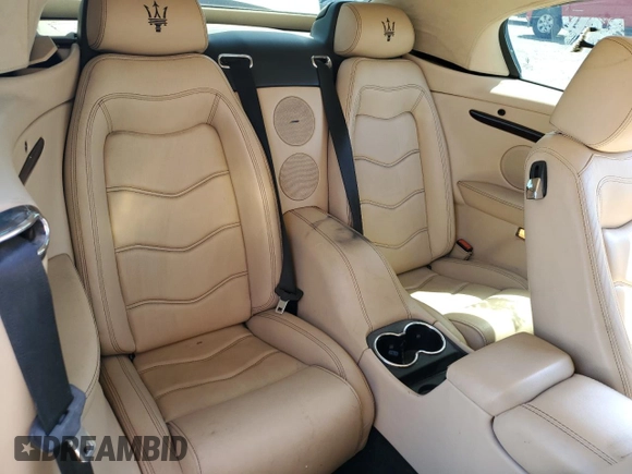 2015 Maserati GranTurismo Sport with VIN ZAM45MMA4F0140487, listed as a Copart auction lot 47414703 with 33,718 mi miles and . Bid and sale history available at DreamBid. Image 10.