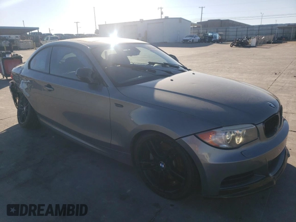 2012 BMW 1 Series 135i with VIN WBAUC9C5XCVM11673, listed as a Copart auction lot 88550445 with 119,456 mi miles and Salvage title. Bid and sale history available at DreamBid. Image 4.