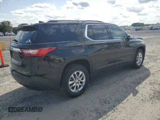 2020 Chevrolet Traverse LT Cloth z VIN 1GNERGKW1LJ318351, wystawiony jako Copart lot #53524485 z przebiegiem 108 821 mil mil oraz Szkoda całkowita • Salvage title. Historia ofert i sprzedaży dostępna na DreamBid. Obrazek 3.