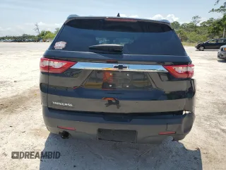 2020 Chevrolet Traverse LS with VIN 1GNERFKW7LJ160785, listed as a Copart auction lot 55122745 with 101,144 mi miles and Non repairable. Bid and sale history available at DreamBid. Image 6.