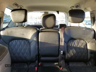 2023 Nissan Armada Platinum with VIN JN8AY2CC3P9181149, listed as a Copart auction lot 41335035 with 42,753 mi miles and Salvage Title. Bid and sale history available at carsss.com. Image 10.