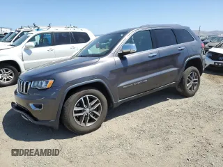 2017 Jeep Grand Cherokee Limited 75th Anniversary with VIN 1C4RJFBT1HC612636, listed as a Copart auction lot 58051845 with 38,302 mi miles and Salvage title. Bid and sale history available at DreamBid. Image 1.