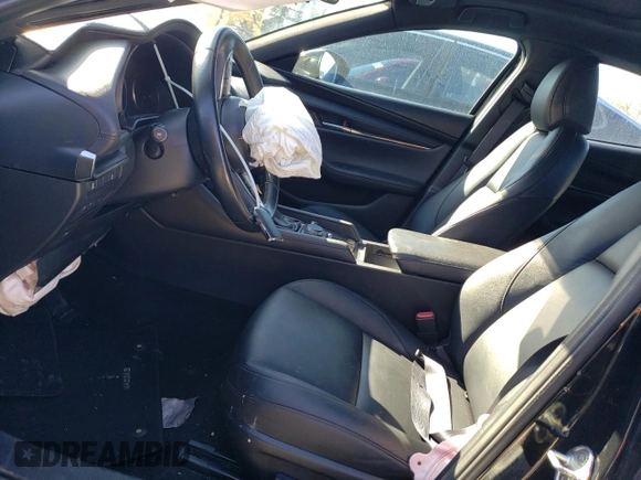 2023 Mazda 3 S Preferred with VIN JM1BPALM1P1610485, listed as a Copart auction lot 47195875 with 45,985 mi miles and Salvage Title. Bid and sale history available at DreamBid. Image 7.