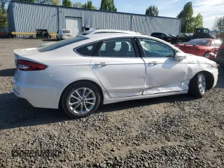 2019 Ford Fusion Titanium with VIN 3FA6P0SU0KR202707, listed as a Copart auction lot 56289475 with 26,217 mi miles and Salvage title. Bid and sale history available at DreamBid. Image 3.
