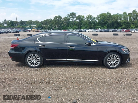 2014 Lexus LS 460 L with VIN JTHDL5EF5E5006176, listed as a IAAI auction lot 42612770 with 124,168 mi miles and . Bid and sale history available at DreamBid. Image 13.