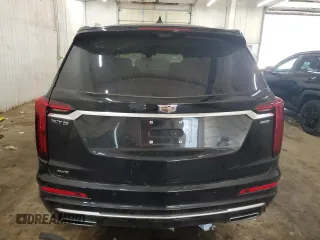 2024 Cadillac XT6 AWD Premium Luxury with VIN 1GYKPDRS8RZ706118, listed as a Copart auction lot 50127425 with 36,025 mi miles and Salvage Title. Bid and sale history available at DreamBid. Image 6.