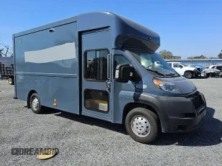 2022 Ram ProMaster z VIN 3C7WRVMG6NE137045, wystawiony jako Copart lot #87306354 z przebiegiem Nie podano mil oraz Tytuł czysty. Historia ofert i sprzedaży dostępna na DreamBid. Obrazek 4.