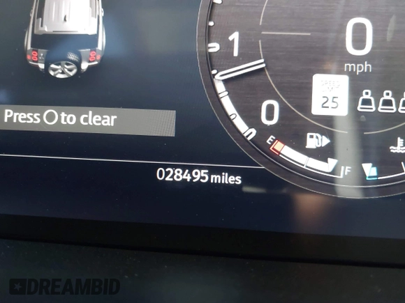 2024 Land Rover Defender S with VIN SALEJ7EX5R2258168, listed as a IAAI auction lot 42837323 with 28,495 mi miles and . Bid and sale history available at DreamBid. Image 16.