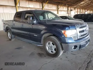 2014 Ford F-150 XL with VIN 1FTFW1CT7EKG10736, listed as a Copart auction lot 84234444 with 260,732 mi miles and Salvage Title. Bid and sale history available at carsss.com. Image 4.