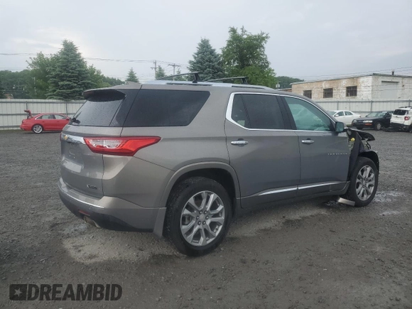 2018 Chevrolet Traverse Premier with VIN 1GNERKKW5JJ133994, listed as a Copart auction lot 58249864 with 92,295 mi miles and Salvage Title. Bid and sale history available at carsss.com. Image 3.