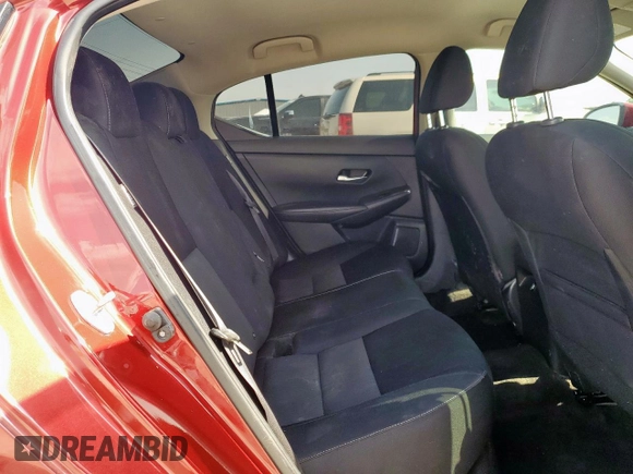 2021 Nissan Sentra SV with VIN 3N1AB8CV5MY310650, listed as a Copart auction lot 60123855 with 68,527 mi miles and Salvage title. Bid and sale history available at DreamBid. Image 10.