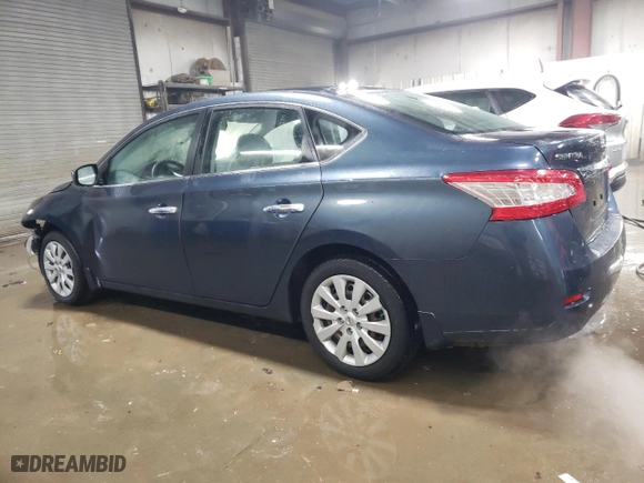2013 Nissan Sentra SR with VIN 3N1AB7AP2DL744830, listed as a Copart auction lot 45310805 with 118,891 mi miles and Salvage Title. Bid and sale history available at carsss.com. Image 2.