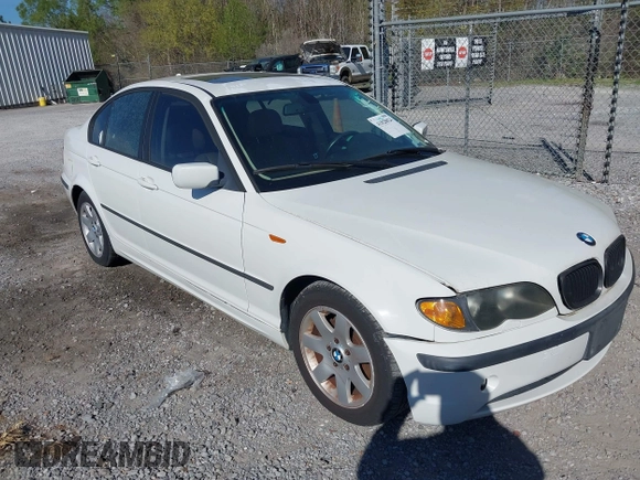 2005 BMW 3 Series 325i with VIN WBAAZ33415KP92369, listed as a IAAI auction lot 41828024 with 180,881 mi miles and . Bid and sale history available at DreamBid. Image 1.