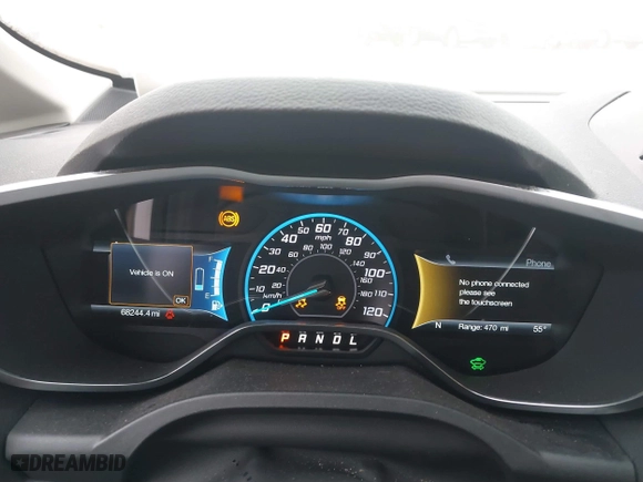 2017 Ford C-Max Energi Titanium with VIN 1FADP5FU5HL109509, listed as a IAAI auction lot 41820926 with 68,244 mi miles. Bid and sale history available at carsss.com. Image 7.