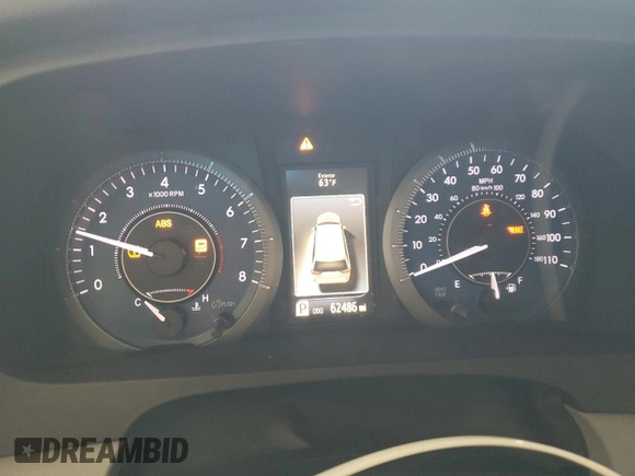 2015 Toyota Sienna XLE with VIN 5TDYK3DC4FS667923, listed as a Copart auction lot 86730854 with 62,486 mi miles and Salvage Title. Bid and sale history available at DreamBid. Image 9.