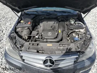 2013 Mercedes-Benz C-Class C 250 with VIN WDDGJ4HB7DF978108, listed as a Copart auction lot 51409005 with 117,705 mi miles and Salvage Title. Bid and sale history available at carsss.com. Image 11.