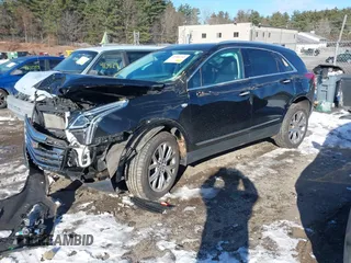 2017 Cadillac XT5 Premium Luxury AWD with VIN 1GYKNERS3HZ102955, listed as a IAAI auction lot 40986583 with 80,729 mi miles. Bid and sale history available at carsss.com. Image 2.