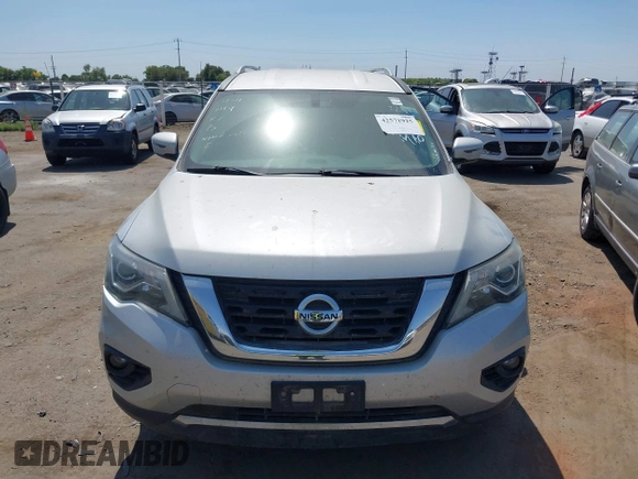 2019 Nissan Pathfinder SV with VIN 5N1DR2MN1KC624928, listed as a IAAI auction lot 42571925 with 77,427 mi miles and . Bid and sale history available at DreamBid. Image 12.