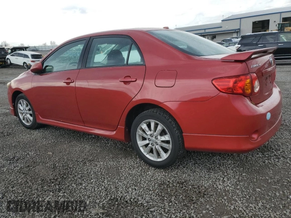 2009 Toyota Corolla with VIN 2T1BU40EX9C114798, listed as a Copart auction lot 51593365 with 164,331 mi miles and Salvage Title. Bid and sale history available at carsss.com. Image 2.