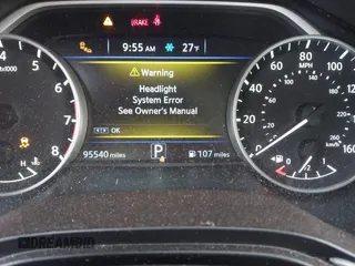 2020 Nissan Maxima SV with VIN 1N4AA6CV9LC370805, listed as a IAAI auction lot 41383206 with 95,539 mi miles. Bid and sale history available at carsss.com. Image 16.