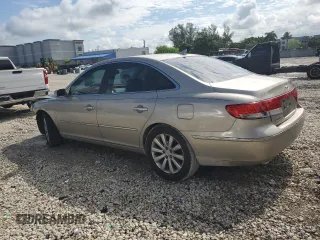 2009 Hyundai Azera GLS with VIN KMHFC46D99A352421, listed as a Copart auction lot 56796815 with 56,104 mi miles and Clean title. Bid and sale history available at DreamBid. Image 2.