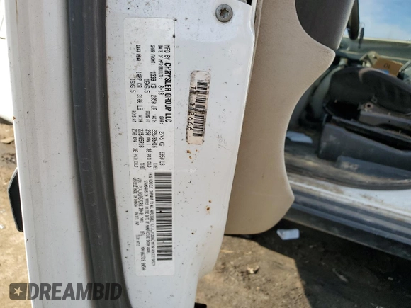 2013 Ram Cargo Van Tradesman with VIN 2C4JRGAG7DR813040, listed as a Copart auction lot 77424244 with 254,356 mi miles and Salvage Title. Bid and sale history available at carsss.com. Image 13.