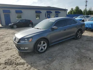2015 Volkswagen Passat Wolfsburg Edition with VIN 1VWAS7A35FC097233, listed as a Copart auction lot 59717985 with 196,118 mi miles and Salvage title. Bid and sale history available at DreamBid. Image 1.