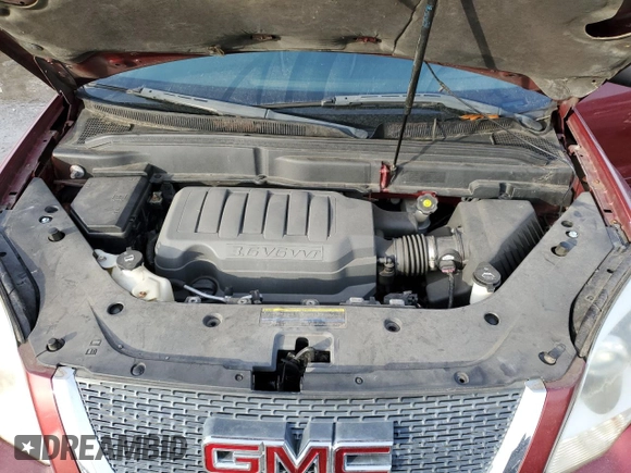 2008 GMC Acadia SLE1 with VIN 1GKEV13768J305714, listed as a Copart auction lot 43161405 with 75,704 mi miles and Salvage Title. Bid and sale history available at carsss.com. Image 12.