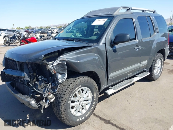 2015 Nissan Xterra S with VIN 5N1AN0NU6FN650878, listed as a IAAI auction lot 42002706 with 134,084 mi miles and . Bid and sale history available at DreamBid. Image 17.