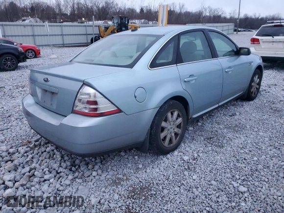 2009 Ford Taurus SE with VIN 1FAHP23W29G119995, listed as a Copart auction lot 82655984 with 155,112 mi miles and Salvage Title. Bid and sale history available at carsss.com. Image 3.