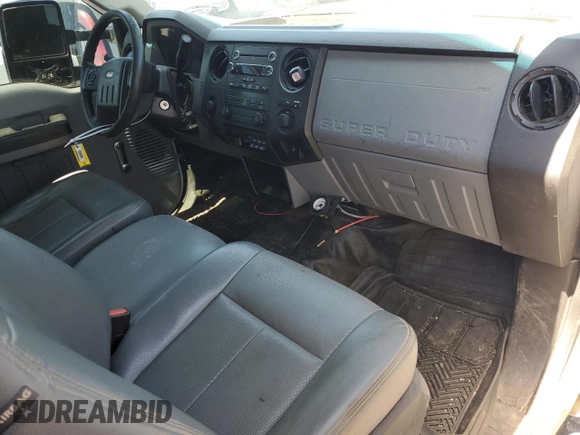 2013 Ford F-250 XL with VIN 1FTBF2A65DEA63805, listed as a Copart auction lot 63109464 with 199,691 mi miles and Salvage Title. Bid and sale history available at DreamBid. Image 8.