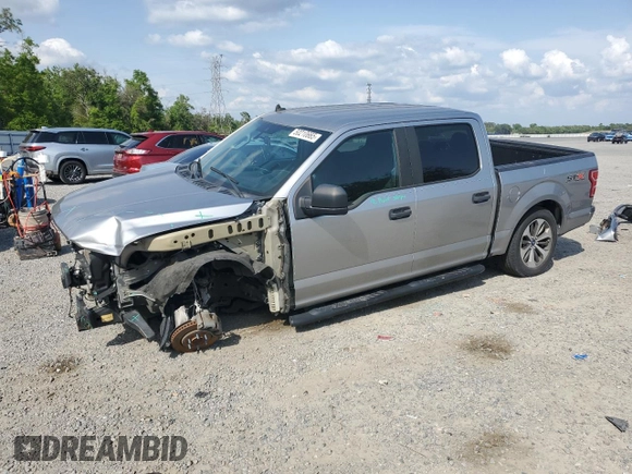 2020 Ford F-150 XL with VIN 1FTEW1C40LKF52020, listed as a Copart auction lot 50210665 with 56,242 mi miles and Non Repairable. Bid and sale history available at DreamBid. Image 1.