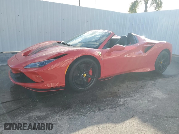 2022 Ferrari F8 с VIN ZFF93LMAXN0275841, выставлен на аукционе Copart как лот 73758724 с пробегом Не указан миль и Списание • Salvage title. История ставок и продаж доступна на DreamBid. Изображение 1.