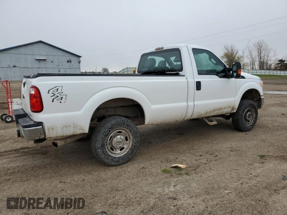 2015 Ford F-250 XLT with VIN 1FTBF2B65FEC58885, listed as a Copart auction lot 51991885 with 86,680 mi miles and Clean title. Bid and sale history available at DreamBid. Image 3.