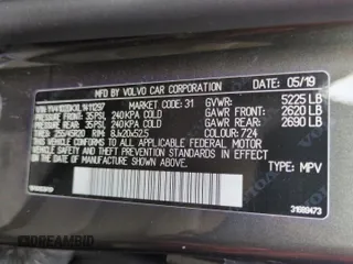 2020 Volvo XC60 Momentum z VIN YV4102DKXL1411297, wystawiony jako Copart lot #74374534 z przebiegiem Nie podano mil oraz Nie do naprawy • Non repairable. Historia ofert i sprzedaży dostępna na DreamBid. Obrazek 14.
