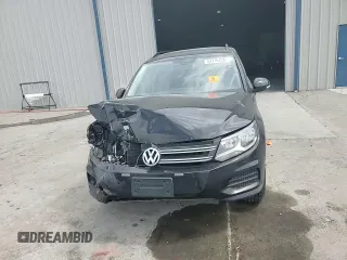 2017 Volkswagen Tiguan S with VIN WVGAV7AX8HK038419, listed as a Copart auction lot 53776155 with 72,006 mi miles and Salvage Title. Bid and sale history available at DreamBid. Image 14.