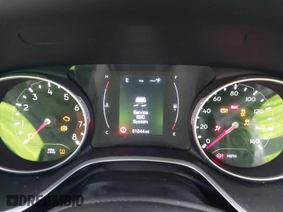2019 Jeep Compass Altitude z VIN 3C4NJCBB3KT726640, wystawiony jako IAAI lot #41952843 z przebiegiem 51 844 mil mil oraz . Historia ofert i sprzedaży dostępna na DreamBid. Obrazek 7.