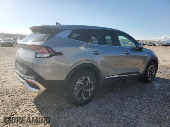 2024 Kia Sportage LX with VIN KNDPU3DF2R7281547, listed as a Copart auction lot 51814075 with 28,344 mi miles and Clean Title. Bid and sale history available at carsss.com. Image 3.