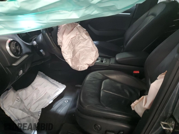2016 Audi A3 Premium with VIN WAUB8GFF2G1083924, listed as a Copart auction lot 45665185 with Not Provided miles and Salvage Title. Bid and sale history available at DreamBid. Image 7.