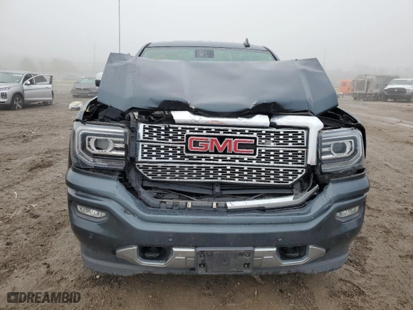 2018 GMC Sierra 1500 Denali with VIN 3GTU2PEC2JG316083, listed as a Copart auction lot 85328544 with 50,483 mi miles and Salvage Title. Bid and sale history available at carsss.com. Image 5.