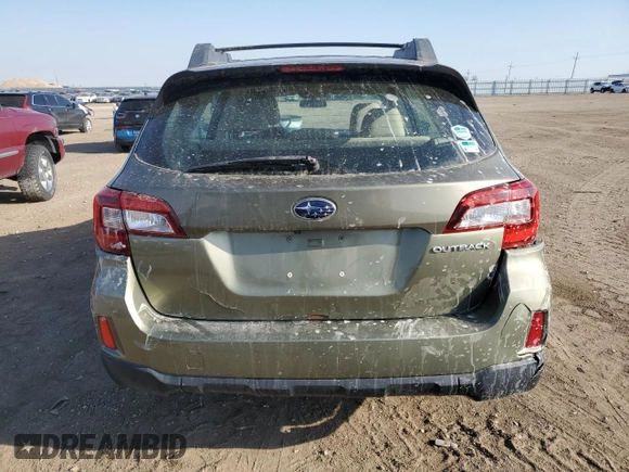2016 Subaru Outback 2.5i with VIN 4S4BSBAC4G3319929, listed as a Copart auction lot 50617545 with 135,256 mi miles and Salvage title. Bid and sale history available at DreamBid. Image 6.