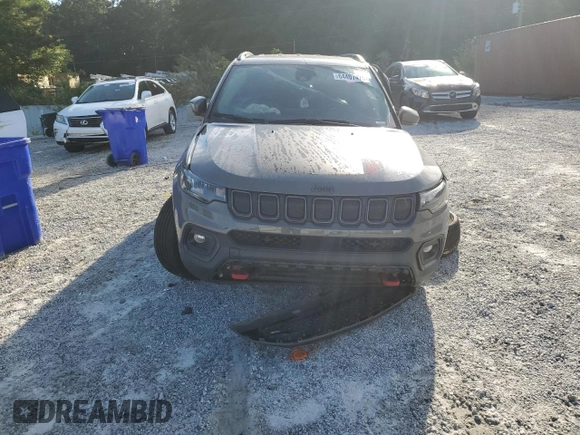 2022 Jeep Compass Trailhawk with VIN 3C4NJDDB1NT106201, listed as a Copart auction lot 64407475 with Not provided miles and Clean title. Bid and sale history available at DreamBid. Image 5.